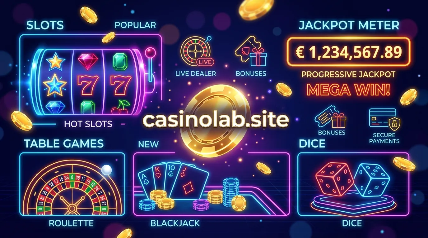 Online casino lobby neon illustr… 202605061614